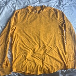 Men's Golden Long Sleeve Shirt